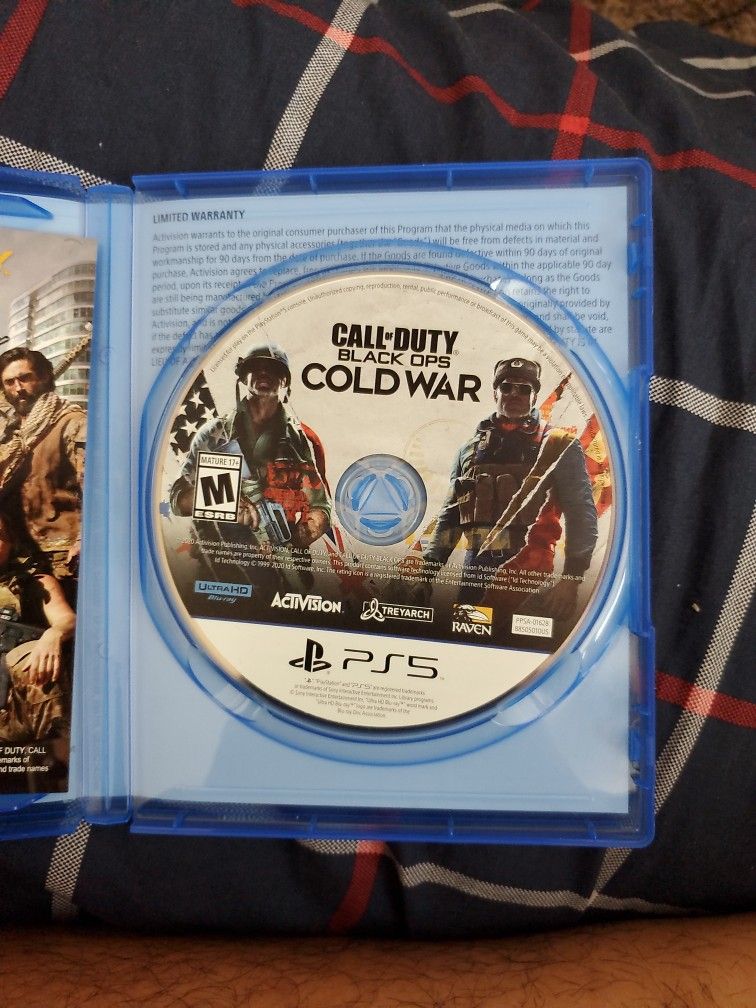 PS5 Call Of Duty Cold War