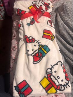 Hello Kitty Xmas Blanket