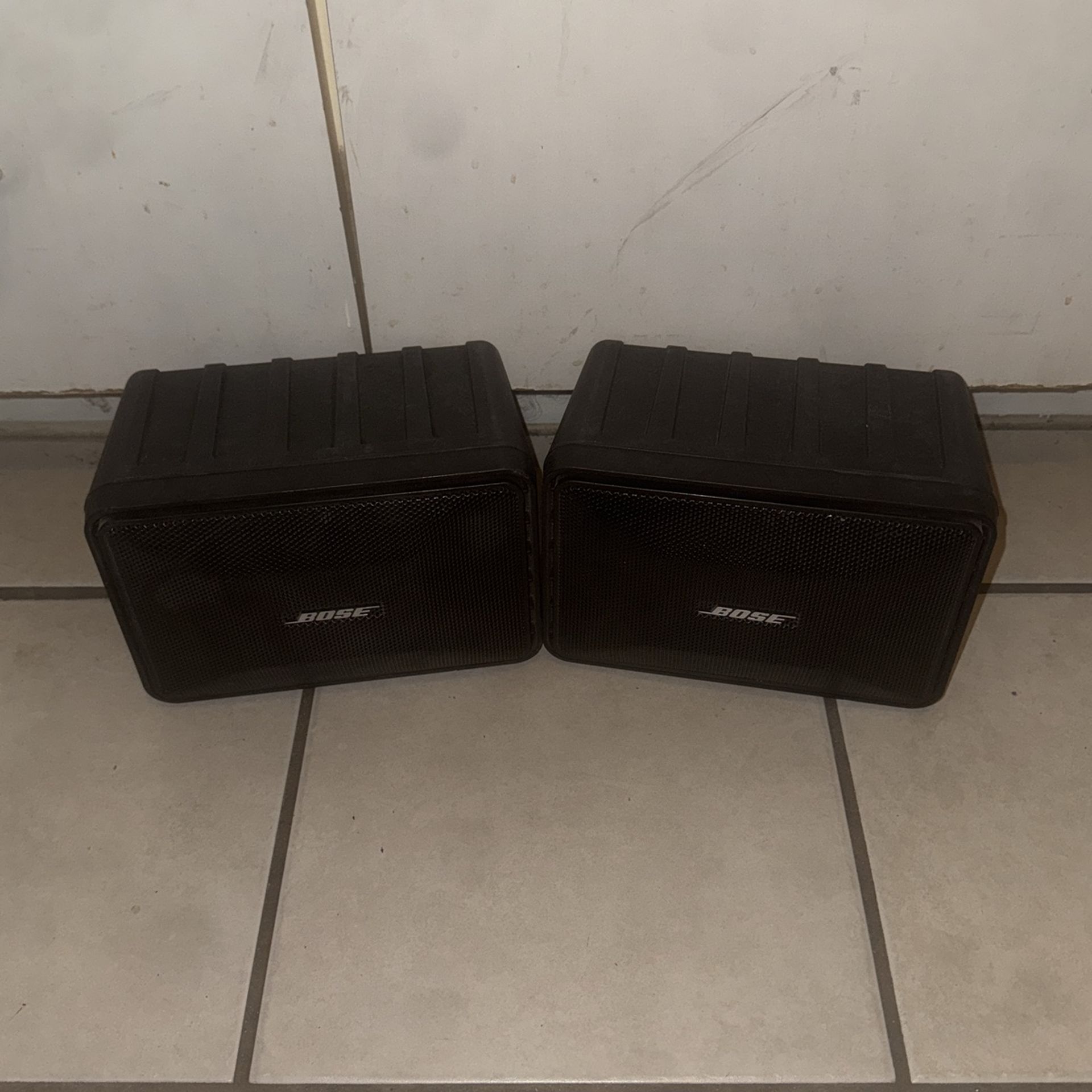 **Bose** Set Of 2 Model 101 Music Monitor Speakers