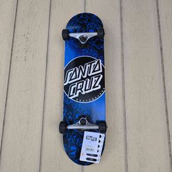 SANTA CRUZ SKATEBOARD SIZE 8.25
