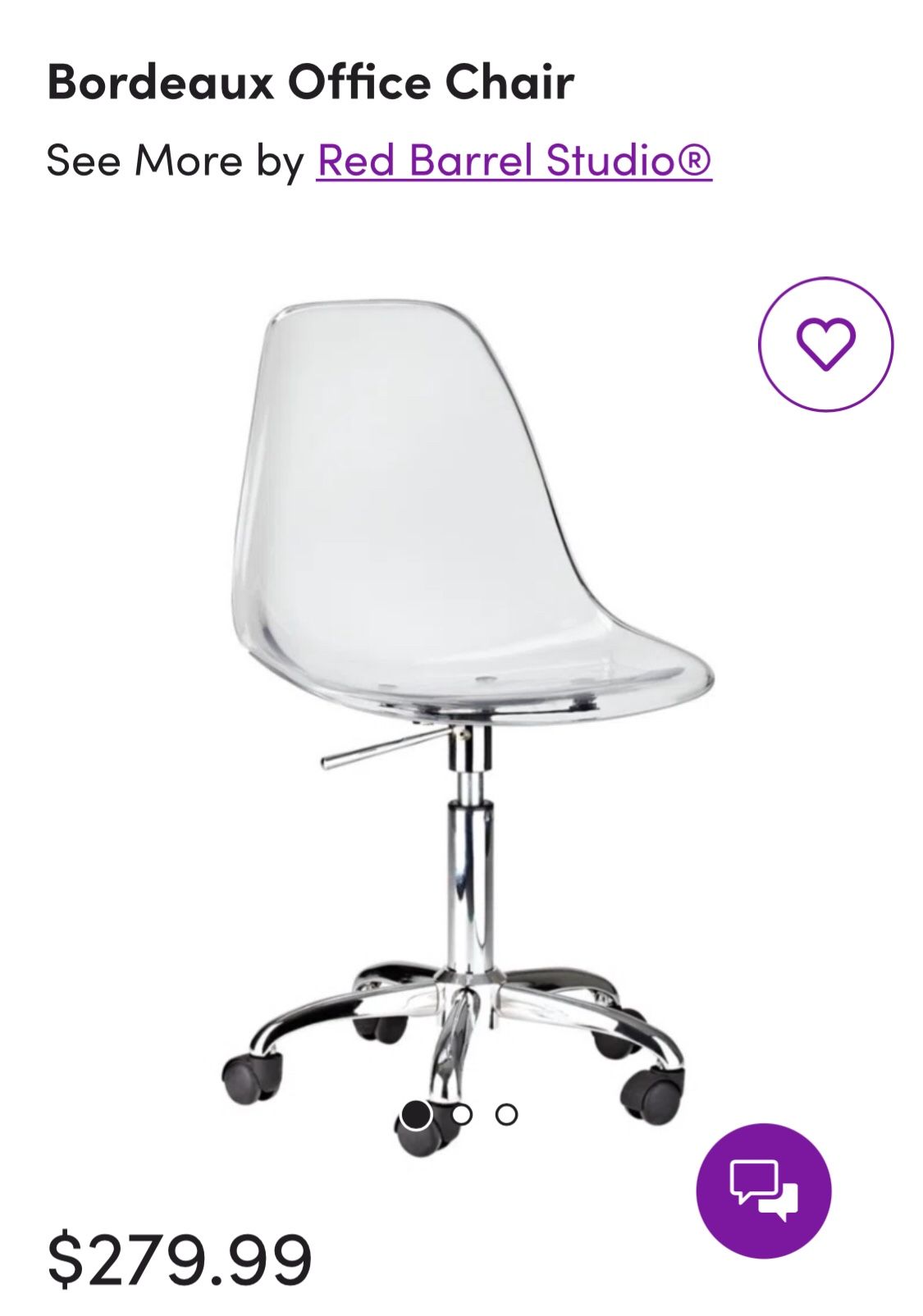 Acrylic Chair