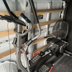 ProForm Eliptical And Recumbent Exercise Bike! 
