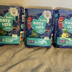 Pampers EASY UPS 4-5T $20 FIRM