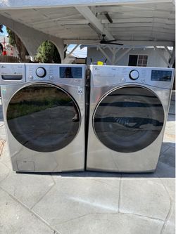 XL washer and gas dryer