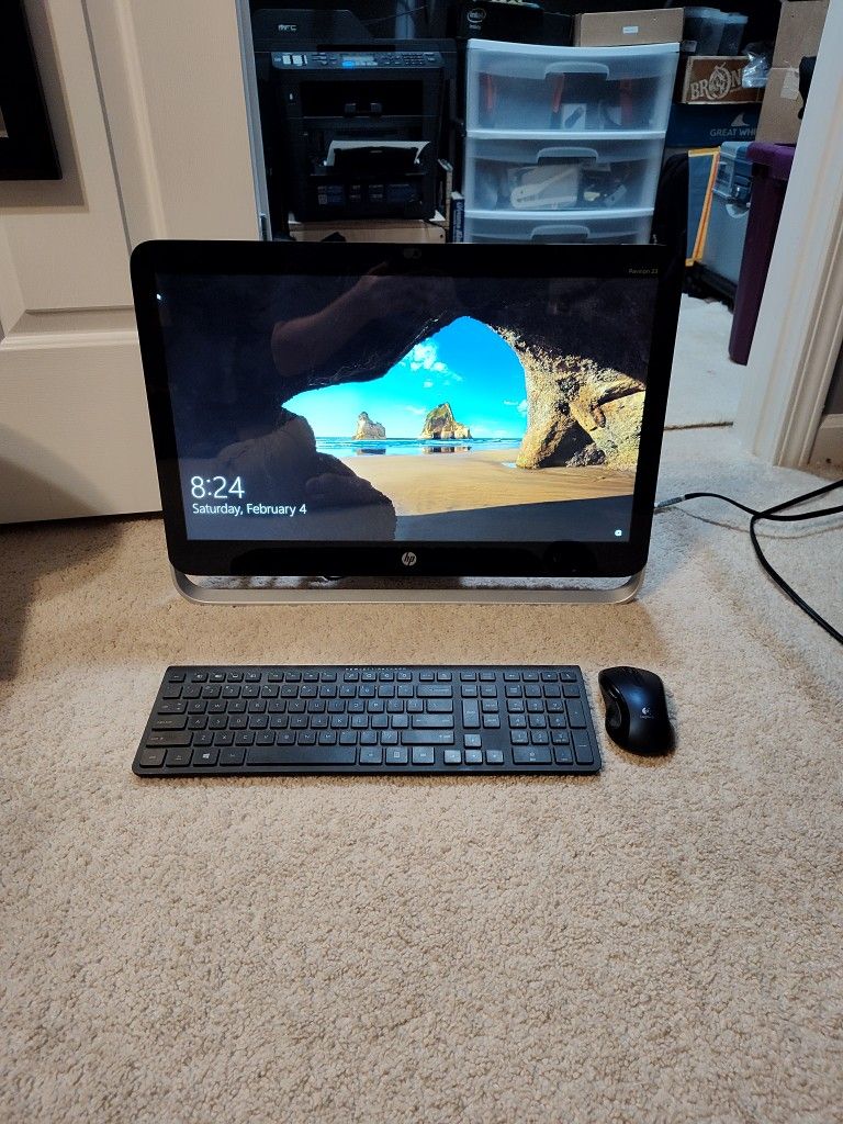 HP Pavilion All In One Model 23 Desktop Computer 