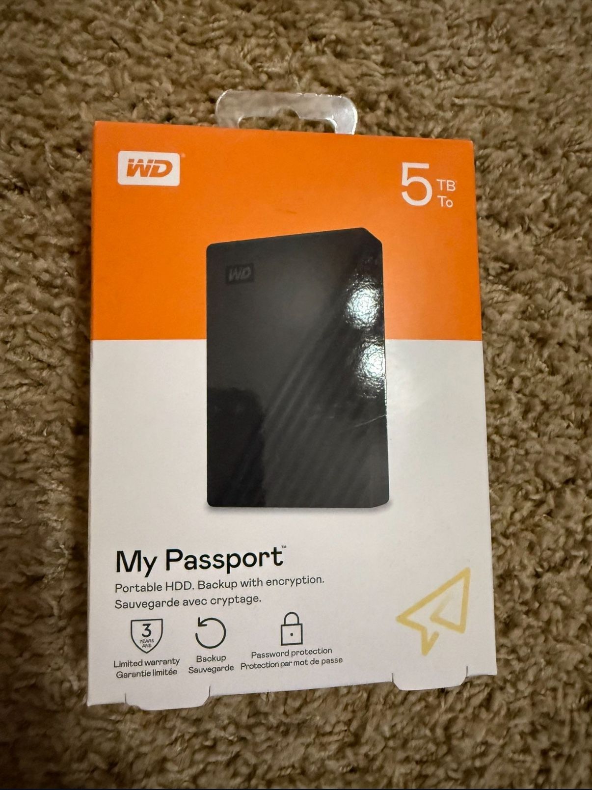 WD My Passport 5T