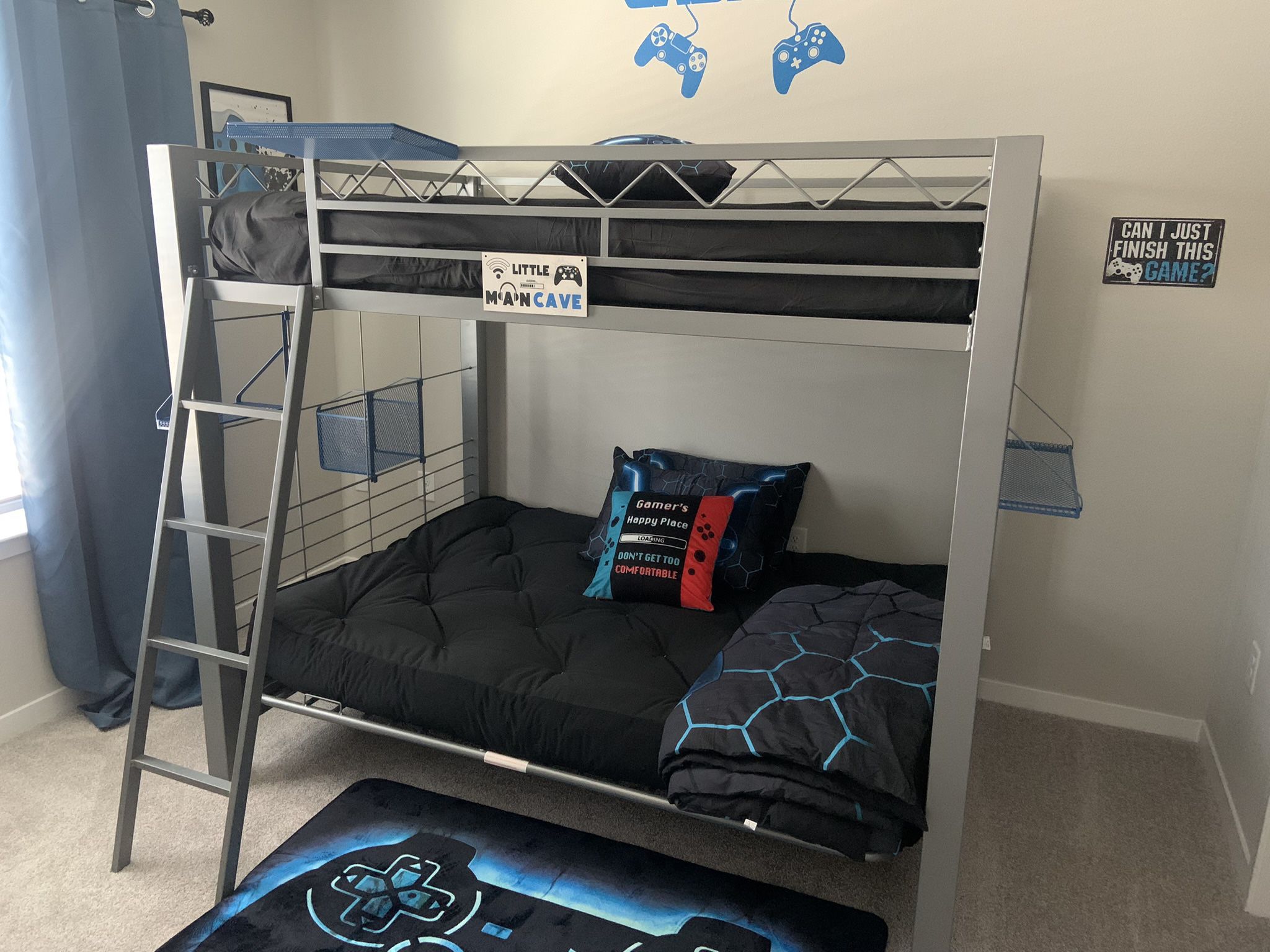 *** New Bunk bed with Futon Bed***