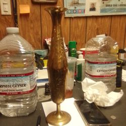 Brass Vase  Large  