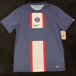 Men’s PSG Nike 2022 Authentic Home Jersey, Size L New With Tags 