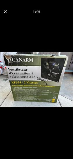 New canarm exhaust fan 48x48x10” commercial asking $200 thanks