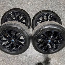 20" Used OEM BMW G05 G06 X5 X6 Rims Wheels Set of 4 20x9 5x112