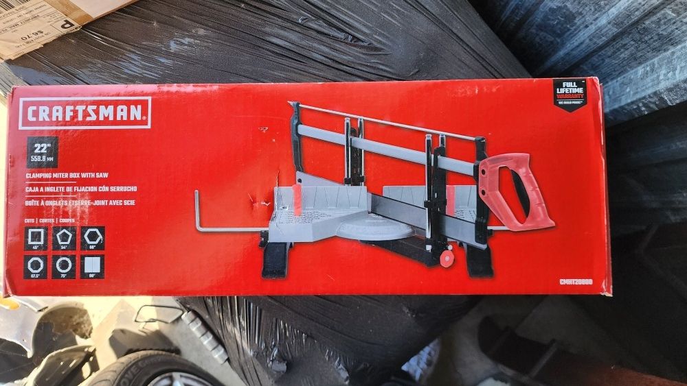CRAFTSMAN 22" Clamping Miter Box Saw