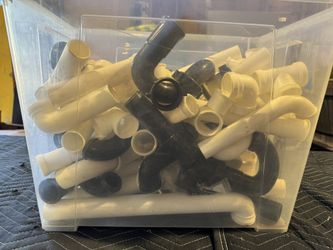 1-1/2” & 1-1/4” Plumbing Drain Fittings Bundle – 65 Pieces