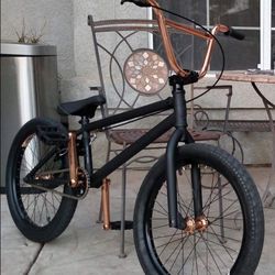 Carbon Black And Bronze BMX fully Customized 