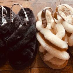 UGG PLATFORM SANDLES