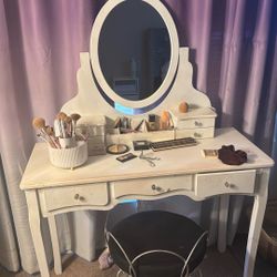 Vanity and Stool
