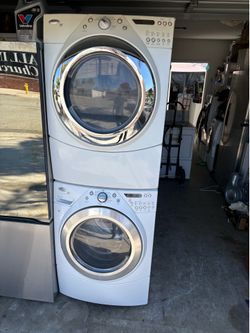 Whirlpool duet stackable washer and electric dryer