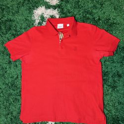 Burberry collard T-shirt