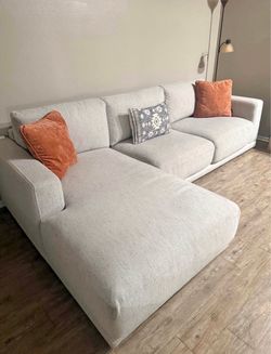 Beautiful Beige modular sofa Modern