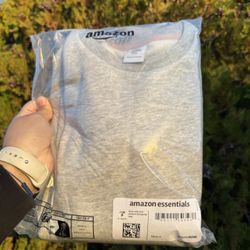 Amazon Essentials Gray Crewneck Medium 