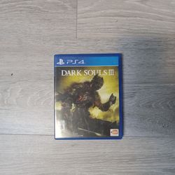 Dark Souls 3 Ps4 Game