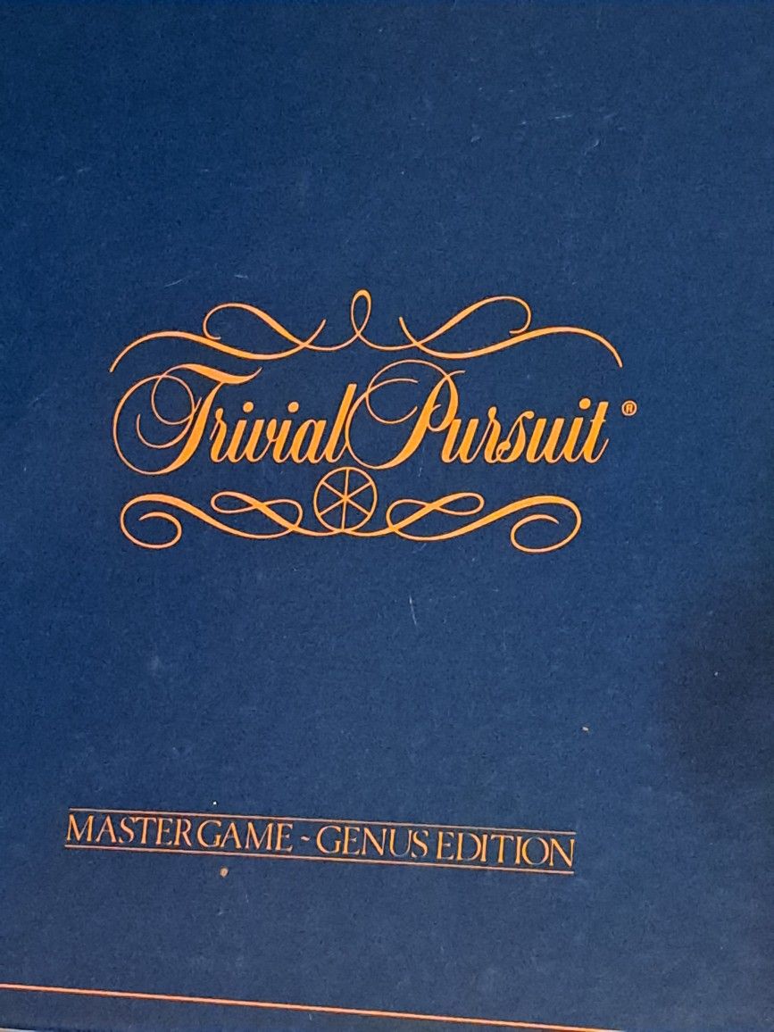 Trivial Pursuit 1981 Genius Edition