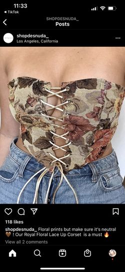 Floral Corset