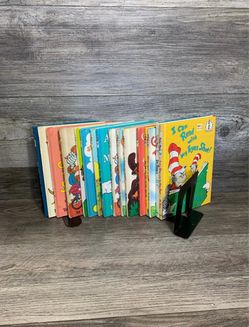 Vintage collection of FIRST Bright & Early Beginner Books by Dr. Seuss - LOT OF 16