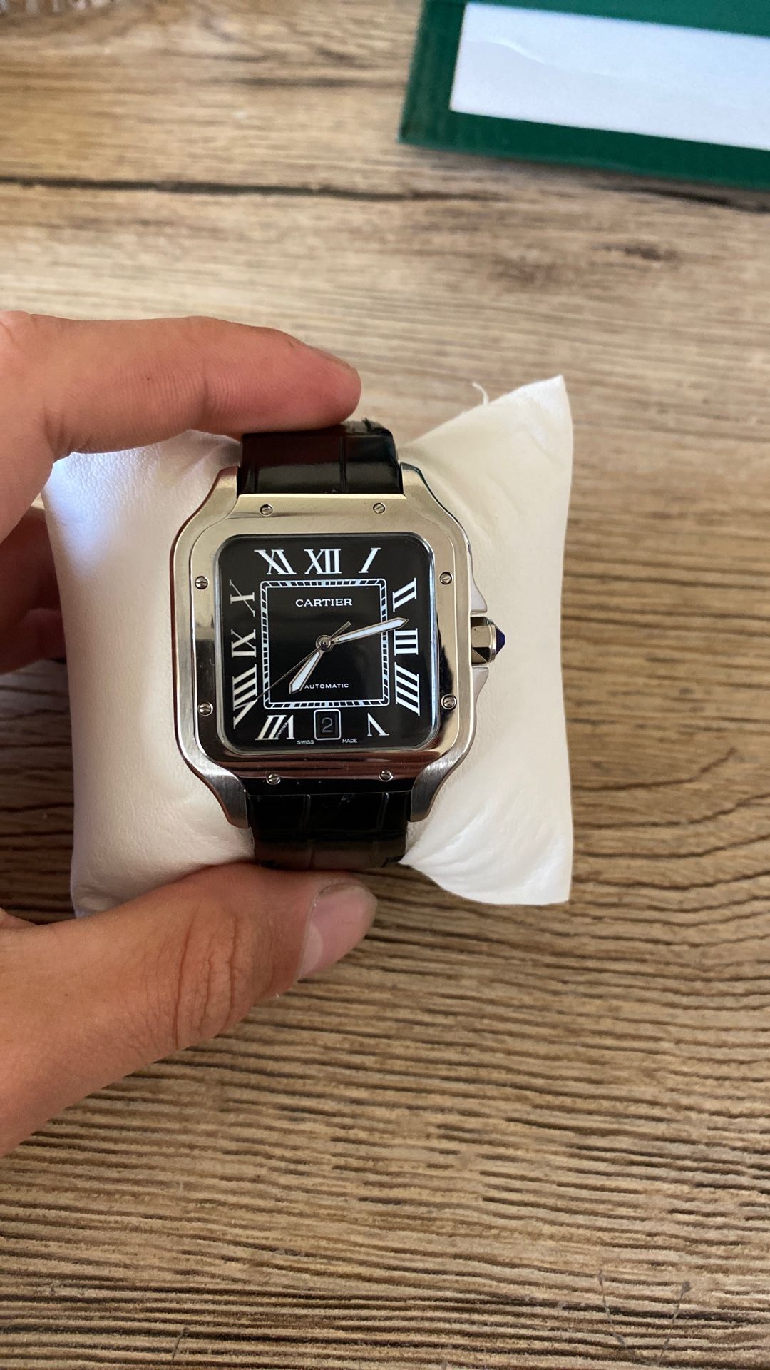CTR Santos Black Dial