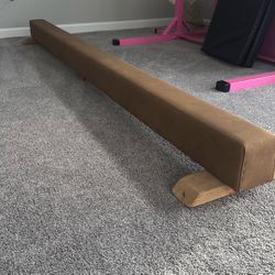 gymnastic  balance beam