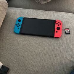 Nintendo Switch With Mario Wonder And Mario party superstars