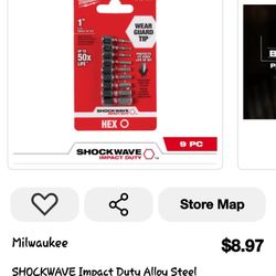 Milwaukee Driver And Drill Bit Combo