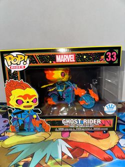 Ghost Rider Funko Pop Blacklight