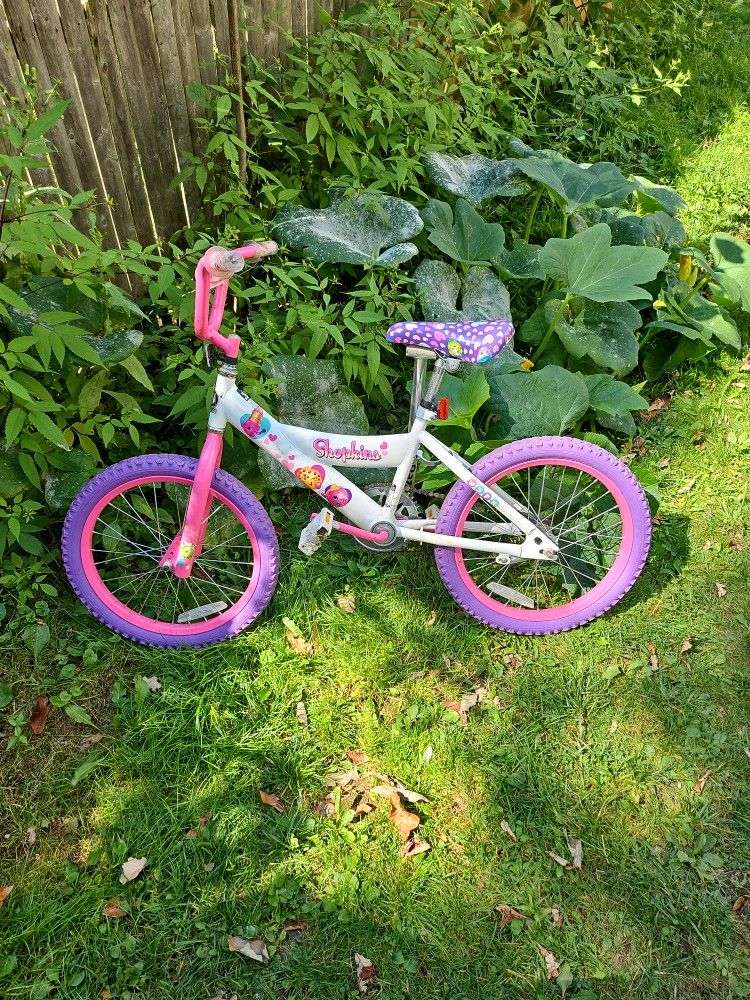 Shopkins bicycle
