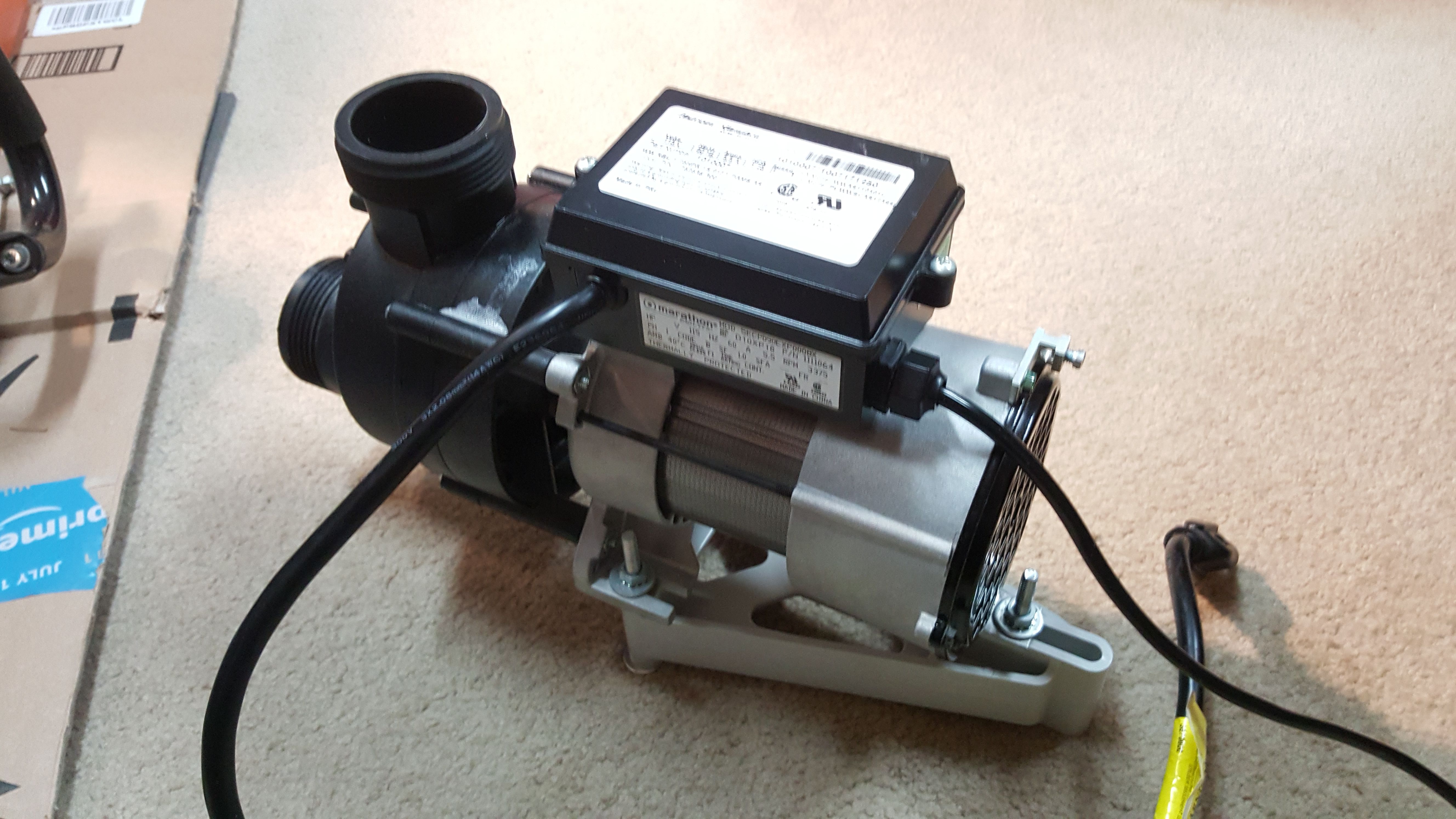 American Standard Jacuzzi Pump Motor 752538300 for Sale in Woodinville