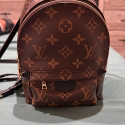 Authentic Louis Vuitton Palm Springs mini
