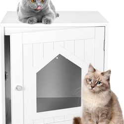 Cat Litter Box Enclosed 