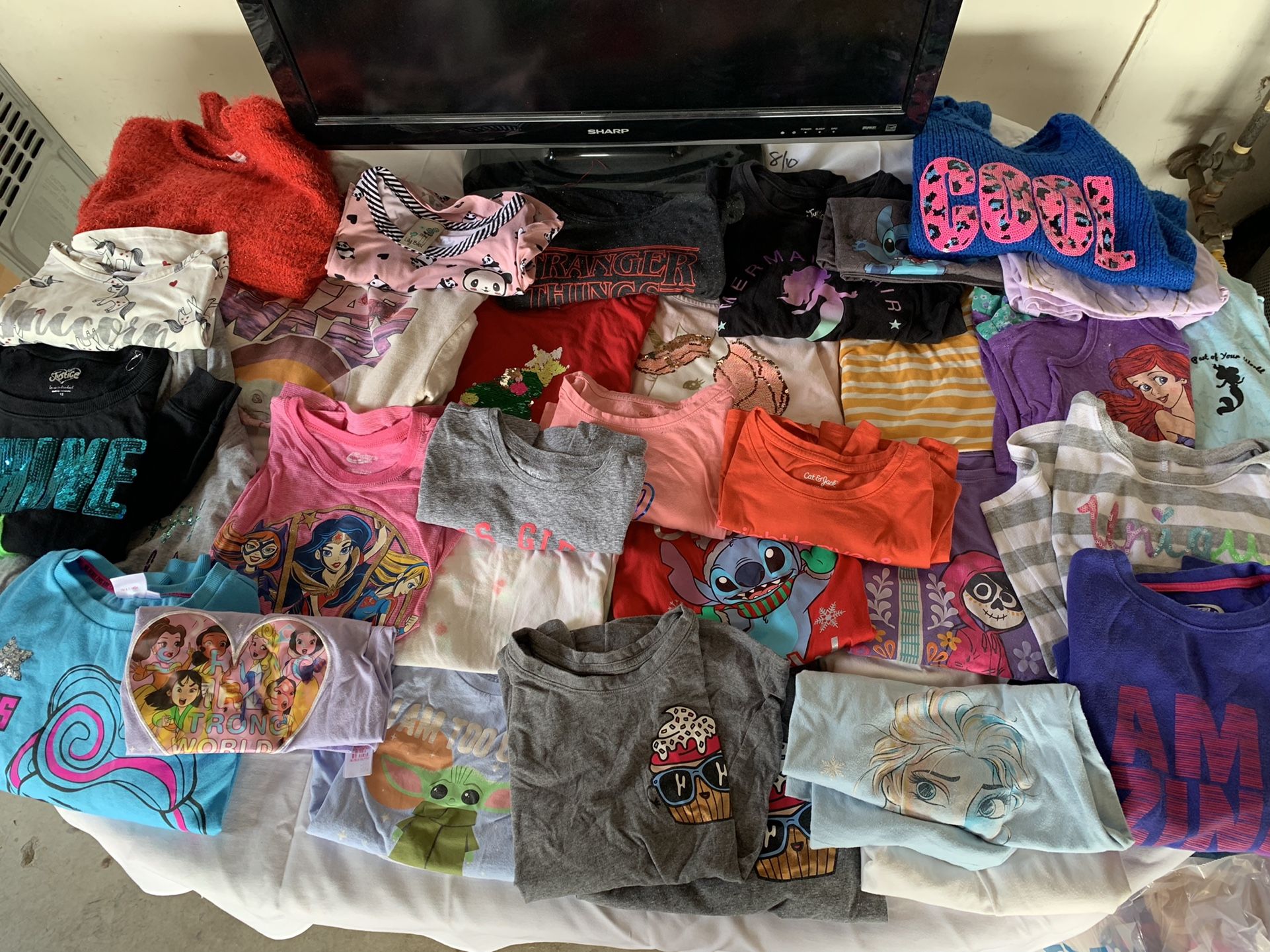 Girls Clothing Shirts Sizes 10/12/14/16