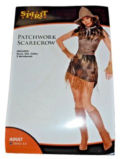 Spirit Scarecrow Halloween Costume Women's Adult