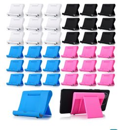 Foldable Phone Stand, Adjustable Desk Holder, 4 Colors