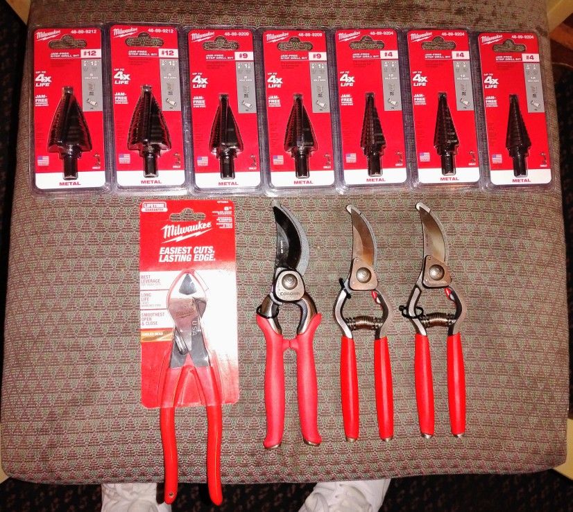 Milwaukee Step Drill Bits And More 
