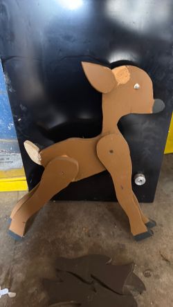 Wooden deer