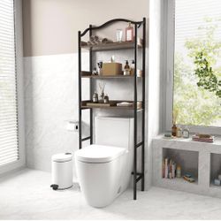 over-the-toilet shelf,