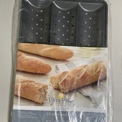 Wilton 3 Cavity Bread Loaf Pan