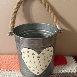 Galvanized Metal Bucket 