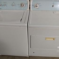 Kenmore Set Washer And Gas Dryer They Both Work Great