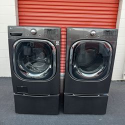 LG Gas washer and dryer