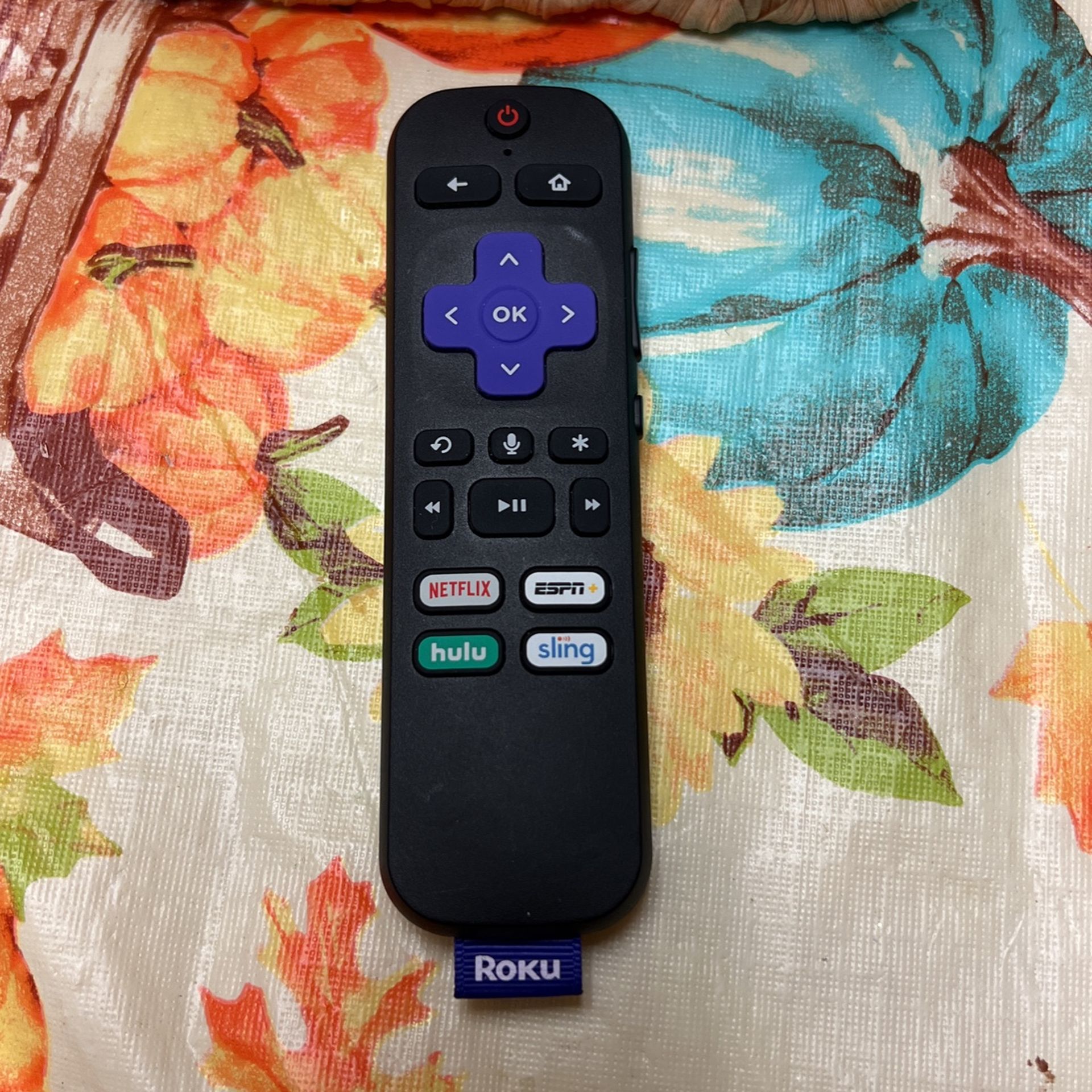 Roku Remote- Black Voice Remote