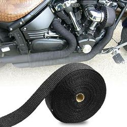 Black Fiberglass Exhaust Header Wrap