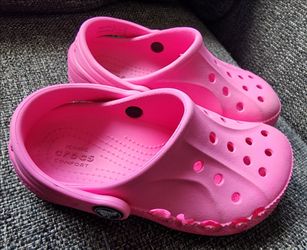 Toddler Girl crocs size 10. $15